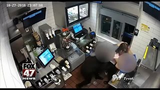 Woman beat McDonald's manager over ketchup