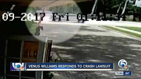 Venus Williams responds to crash lawsuit