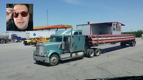 Hauling pipe out of Texas