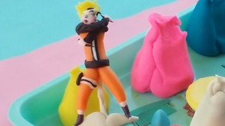 How to make Naruto Shippuden by Play doh - Make Play dough 2016