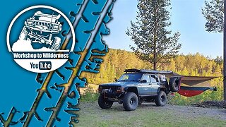 Solo Wilderness Camping in the Jeep XJ (Overland Vlog 4)