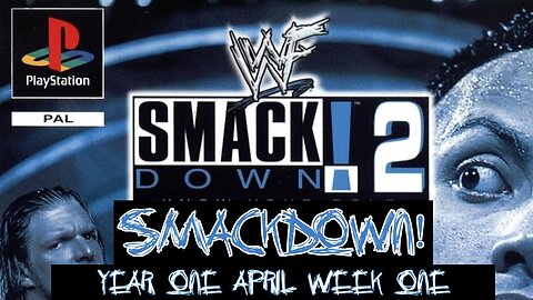 SmackDown! Year 1, April Week 2 | SmackDown! 2 Season Mode Simulation (PS1)