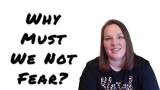 We Must Not Fear #shorts #biblestudy #fear