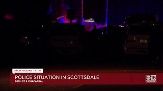 Scottsdale police working barricade, shooting situation near 86th Street and Chaparral
