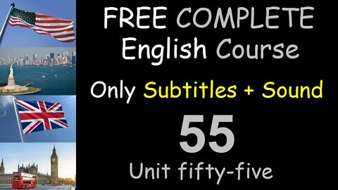 At the travel agency - Lesson 55 - FREE COMPLETE ENGLISH COURSE FOR THE WHOLE WORLD