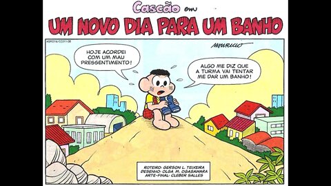 Cascão em-Um novo dia para um banho | Gibis do Rapha 2