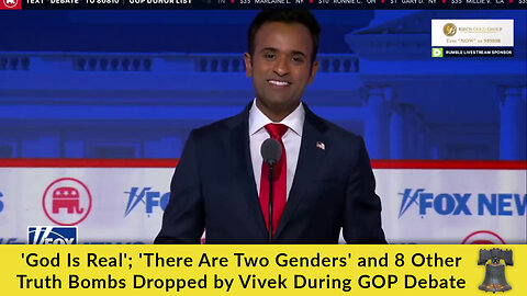 'God Is Real'; 'There Are Two Genders' and 8 Other Truth Bombs Dropped by Vivek During GOP Debate