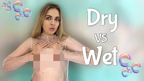 2024 Wet vs. Dry Sheer Apparel 👙18+🚫 Sheer Fashion Try-On Collection