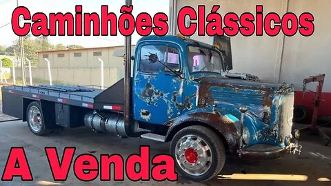 Ep.69 🚚 Caminhões Clássicos à Venda 📉 QRA Oliveira