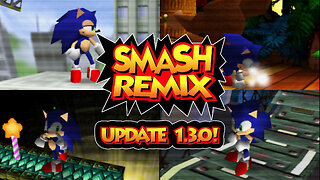 Smash Remix 1.3 - 1P Game - Sonic