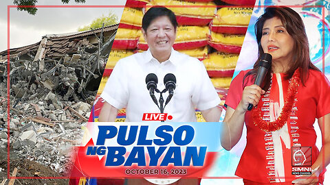 LIVE: Pulso ng Bayan kasama sina Admar Vilando at MJ Mondejar | October 16, 2023