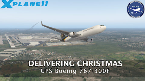 Delivering Christmas in a Boeing 767! Is this the new Sleigh??? X-Plane 11 on VATSIM
