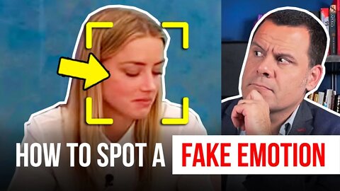 Amber Heard's FAKE emotions at her deposition