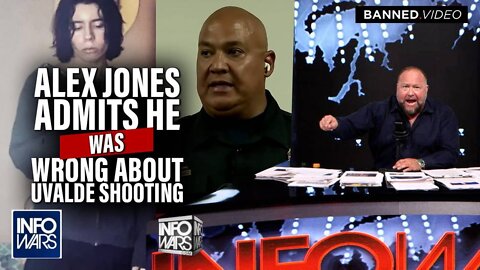 Alex Jones Admits He Was Wrong About Uvalde Shooting