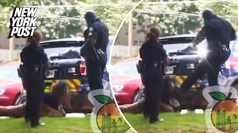 Atlanta police sergeant kicks handcuffed woman in face: video