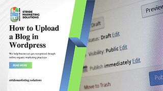 How to Upload a Blog Using Elementor