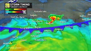 Strong storm risk in Ontario, but what role could wildfire smoke play?
