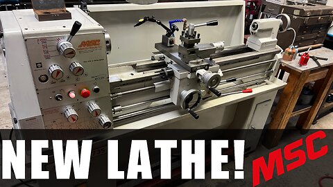 New Lathe!!! - MSC 951735