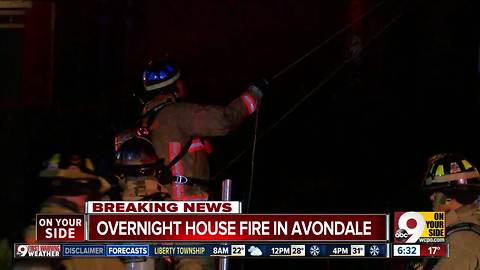Overnight house fire in Cincinnati sends 3 to hospital