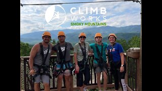 Climbworks Zipline Smoky Mountains