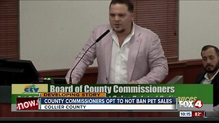 Collier County Commissioners vote on pet ban