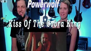 Powerwolf - Kiss Of The Cobra King - Live Streaming Reactions with Songs and Thongs @Powerwolfmetal