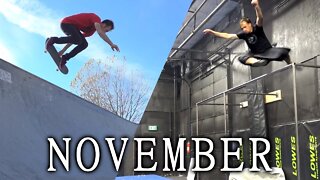 SKATE to FREE RUN - November Street Stunts