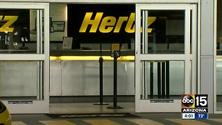 Trio of Sky Harbor workers steal 26 rental cars