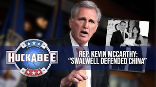EXCLUSIVE: Swalwell DEFENDED CHINA Over Criticism | Rep. Kevin McCarthy | Huckabee