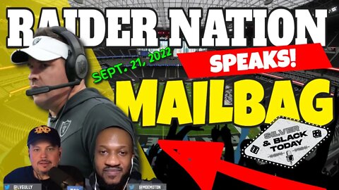 Raider Nation Mailbag: Coping with the Raiders at 0-2