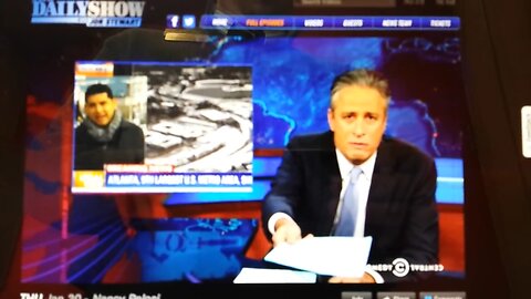 Jon Stewart slams Atlanta for 2 inches of snow - ThePunkyQB - 2014