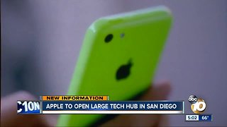 Apple expansion includes increased presence in San Diego
