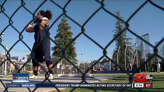 Daniel Viveros throw national leading mark in shot put