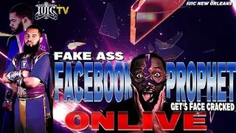 FAKE ASS FACEBOOK PROPHET GET'S FACE CRACKED ON LIVE