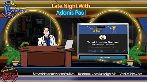 AP Shouts Out Tanuki Joshua Graham - Adonis Paul