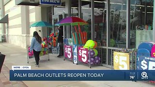 Palm Beach Outlets open for business Monday in West Palm Beach