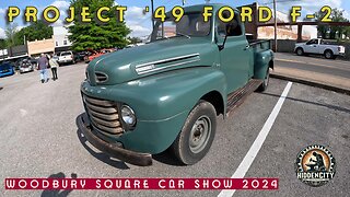 49 Ford F-2, Woodbury car show walking tour 2024