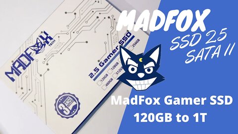 Computer SSD 2.5" for gamer MadFox Tech SATA III