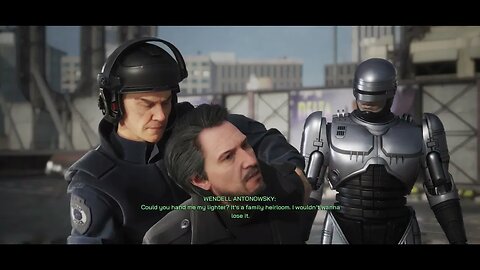 Robocop: Rogue City - Ghosts From The Past: Robocop Arrests Wendell Antonowsky, Ortiz Cutscene