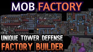 Unique Tower Defense Factory Builder! | Mob Factory