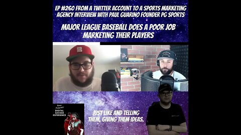 Major League Baseball Does A Poor Job Marketing Their Players - Clip From Ep 260 With