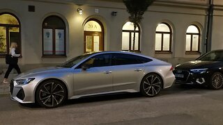 [8k] Audi RS7 looks great in Florett Silver