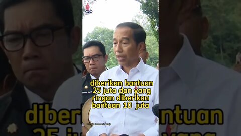 Alhamdulilah terima kasih pak presiden. semoga bisa meringankan saudara kita yang terkena musibah