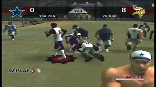 NFL Street 2 - Vikings vs Cowboys