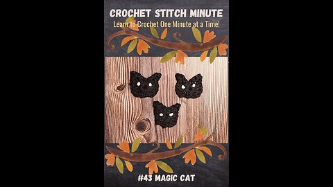 Magic Cat: 1 Minute Crochet #43
