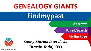 Findmypast.com and FamilySearch family tree synchronization (Genealogy Giants)