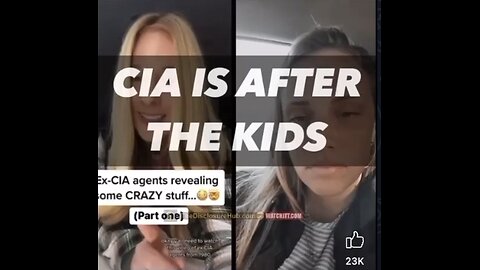 The CIA is behind everything - THE CIA IS AFTER THE KIDS