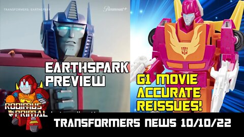 Transformers G1 Animation Reissues! Earthspark Previewed at NYCC!
