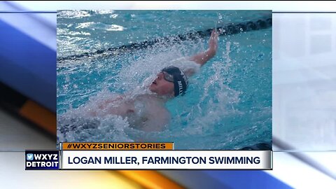#WXYZSeniorStories: highlighting Anchor Bay softball star Taylor Keighley, Farmington swimmer Logan Miller