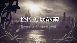 NeiR: Automata 120161128 (Thoughts & Impression)